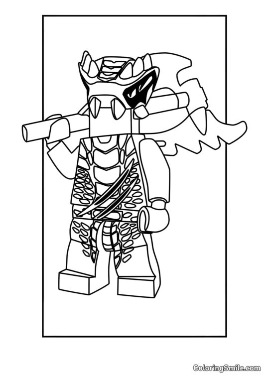 Воїн Лізару - Розмальовка