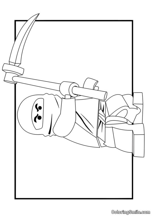 Ніндзяго Коле - Розмальовка