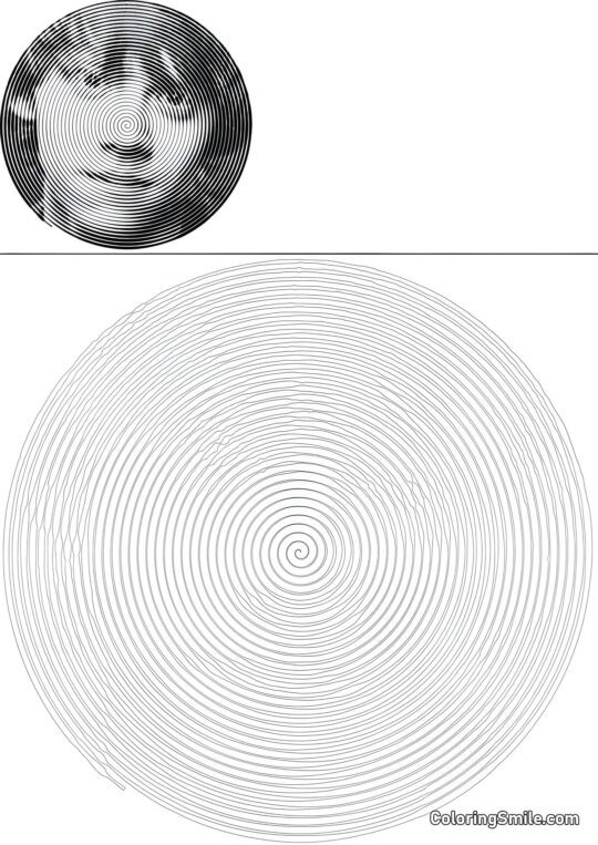 Спіральний Рон Уізлі - Розмальовка