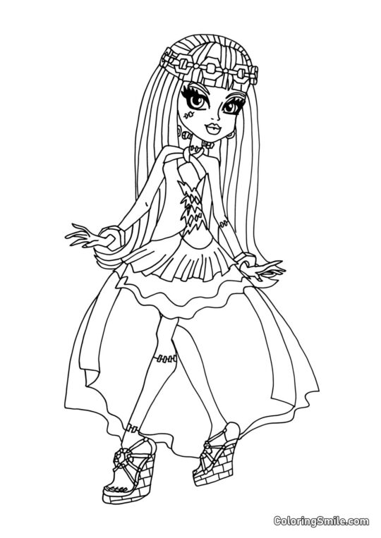 13 Бажань Франкі Стайн - Розмальовка