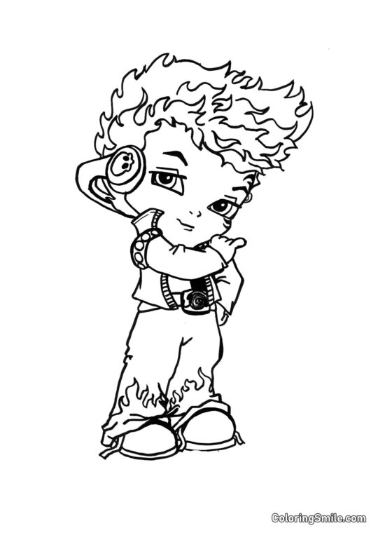 Маленький Хольт Хайд - Розмальовка