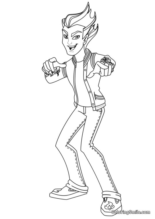 Хіт Бернс - Розмальовка