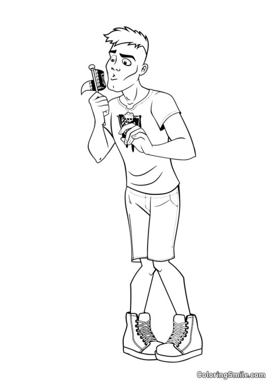 Слоумен - Розмальовка