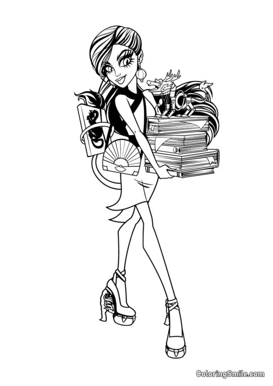 Джинифайр Лонг і Сін - Розмальовка