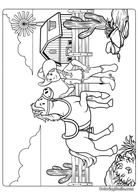 Дикий Захід Дикий Захід - Розмальовка