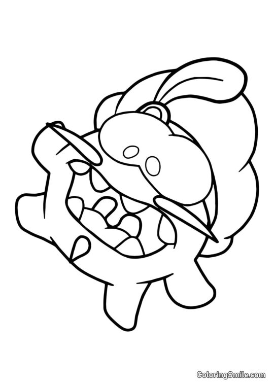 Ом Ном в епоху Відродження - Розмальовка