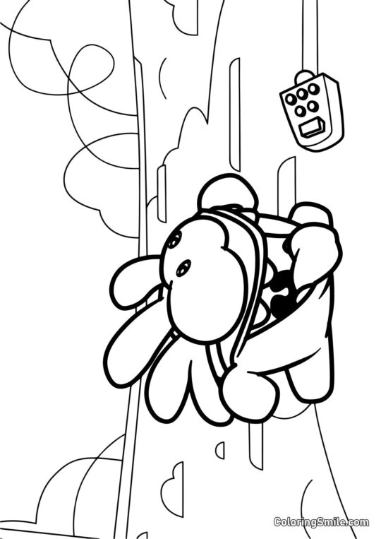 Супер Ном з пультом - Розмальовка