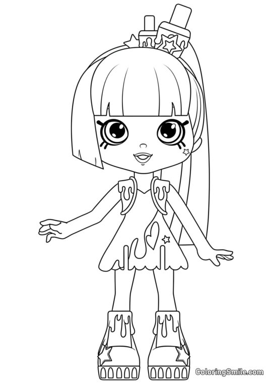 Поллі Полірування - Розмальовка