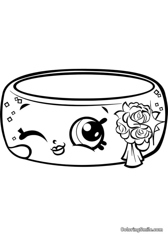 Шопкінс Енді Бенді - Розмальовка