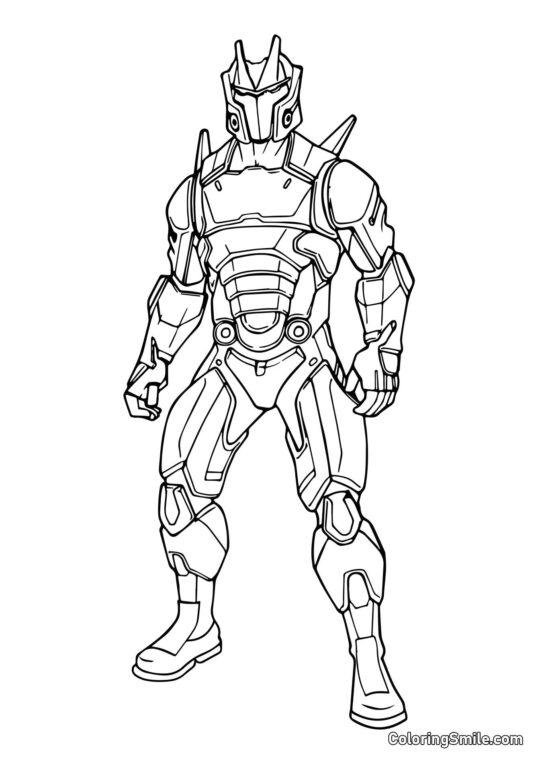 Фортнайт Міазма - Розмальовка