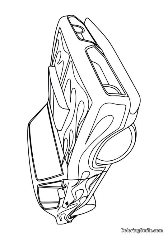 Додж Гарячі Колеса - Розмальовка