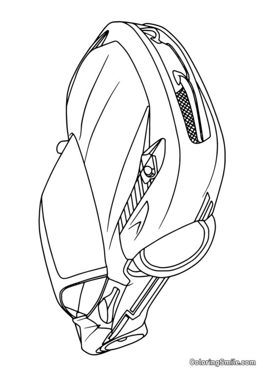 Феррарі Гарячі Колеса - Розмальовка