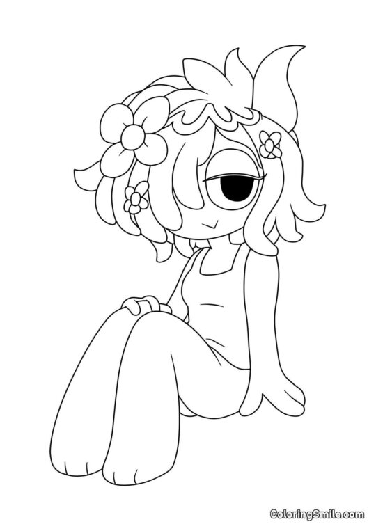 Спрунк Вінерія Спрунк Вінерія - Розмальовка