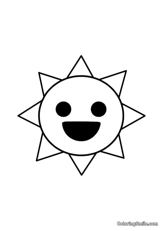 Спрунк Містер Сонце Спрунк Містер Сонце - Розмальовка