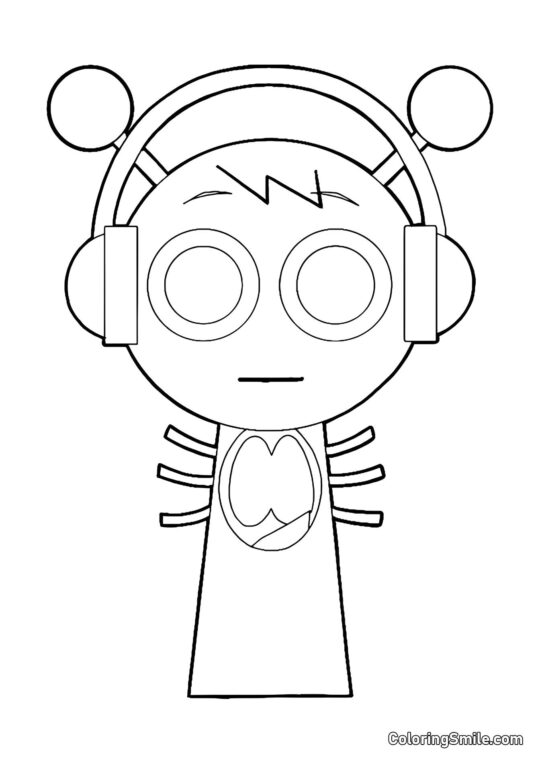 Жахливий Спрунк Орен Жахливий Спрунк Орен - Розмальовка