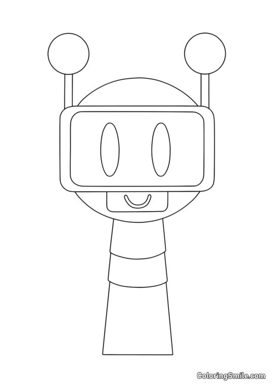 Спрунк Веселий Бот Спрунк Веселий Бот - Розмальовка