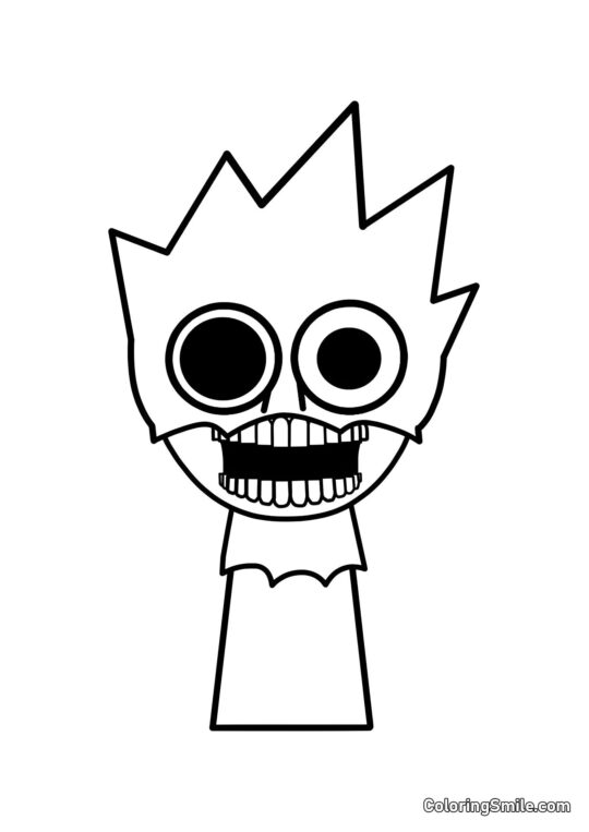 Жахливий Спрунк ОВАКС Жахливий Спрунк ОВАКС - Розмальовка