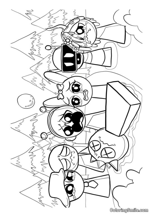 Спрункі, що Плаче Спрункі, що Плаче - Розмальовка