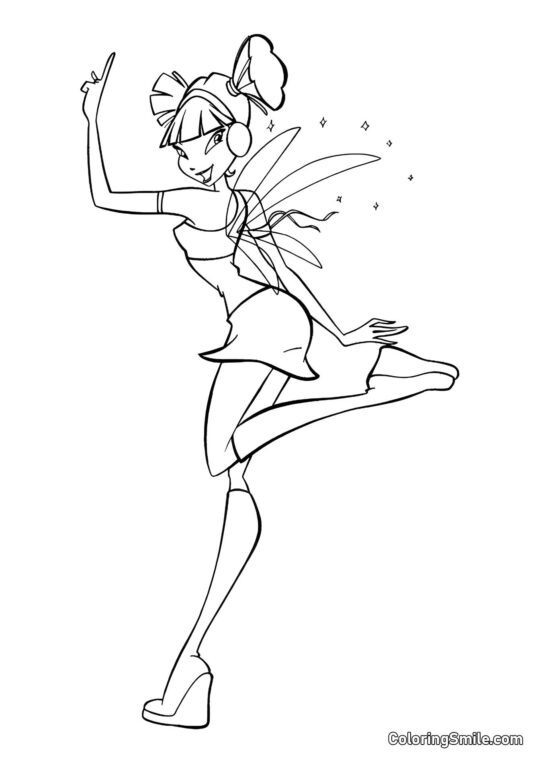 Муса Вінкс - Розмальовка