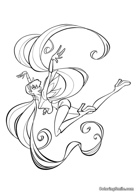 Стелла – чаклунка - Розмальовка