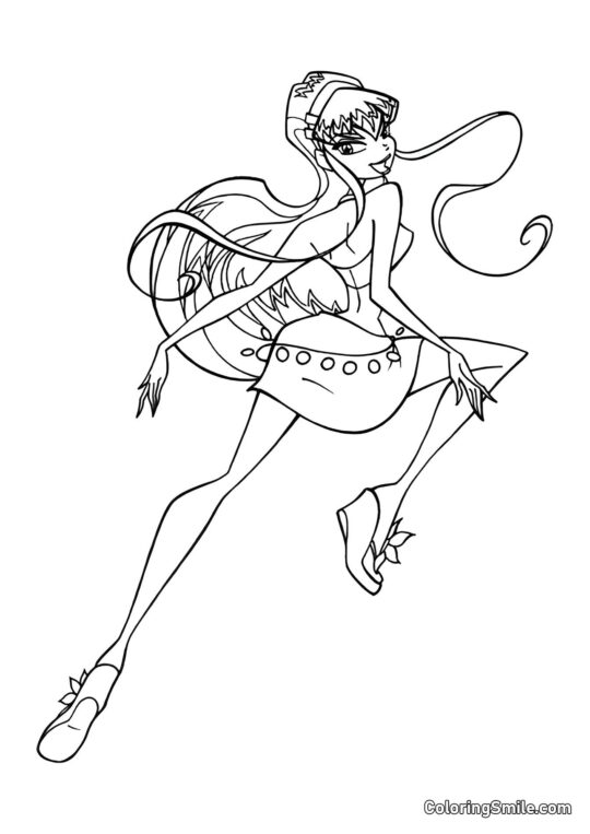 Улюблене взуття Стелли - Розмальовка