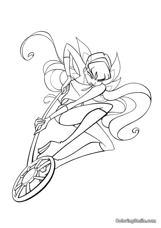 Стелла в відчаї - Розмальовка