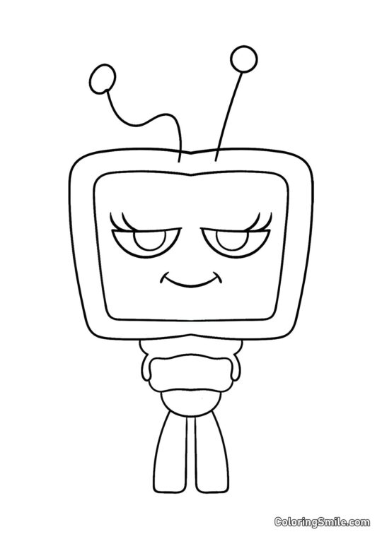 Ві з Дендового Світу - Розмальовка