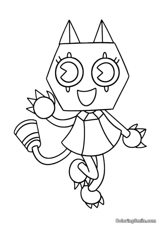 Скрапс з Дендового Світу - Розмальовка