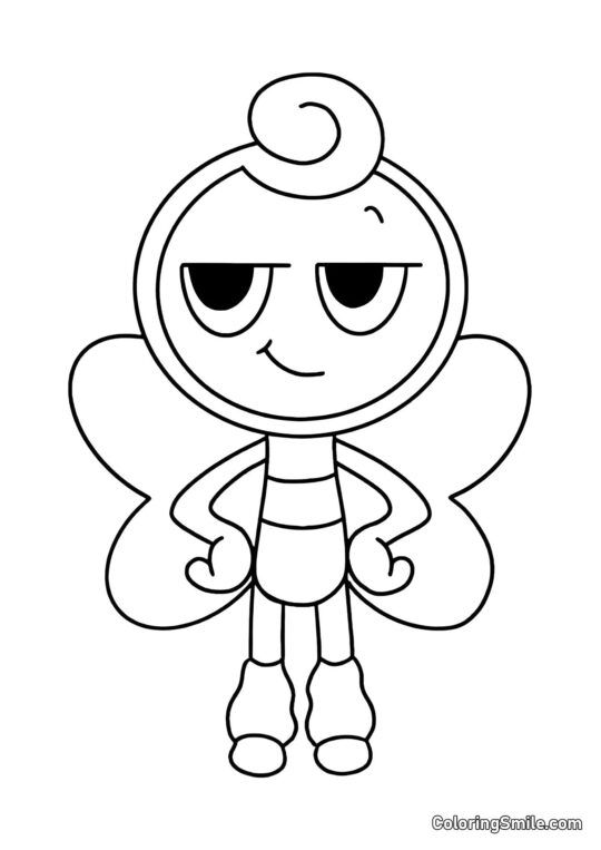 Гліссен з Дендового Світу - Розмальовка