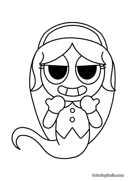 Конні з Дендового Світу - Розмальовка