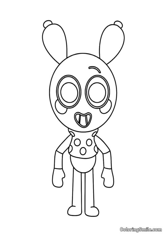 Луї з Дендового Світу - Розмальовка