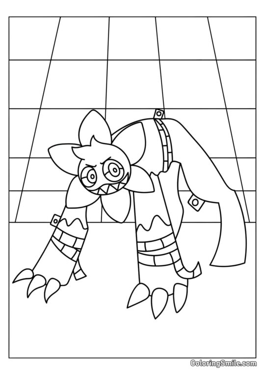 Дивний Денді - Розмальовка