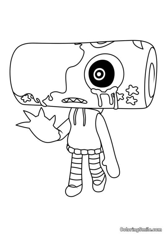 Дивний Космо - Розмальовка