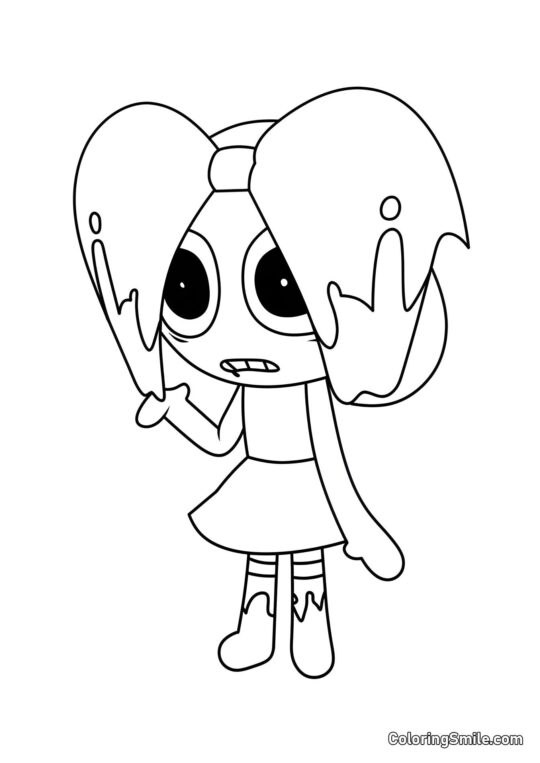 Дивна Поппі - Розмальовка