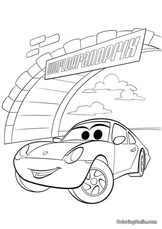 МакКвін на Гран-прі МакКвін на Гран-прі - Розмальовка