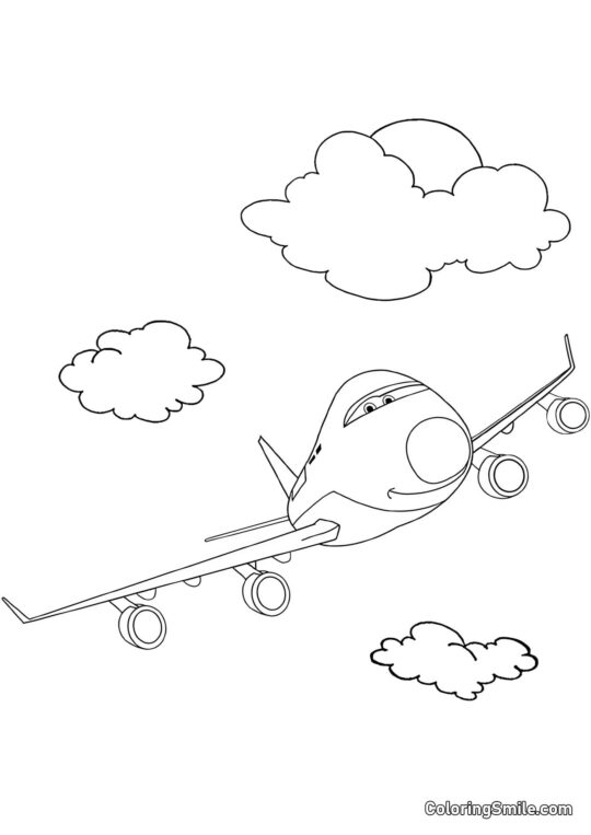 Автомобіль-літак Автомобіль-літак - Розмальовка