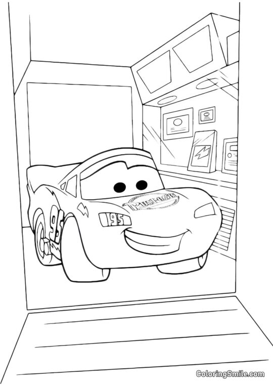 Щасливий МакКвін Щасливий МакКвін - Розмальовка