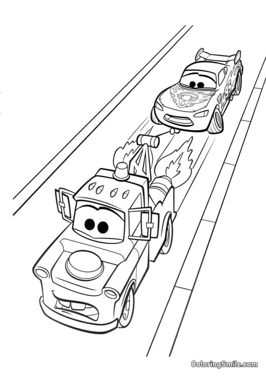 Матер з турбінами Матер з турбінами - Розмальовка