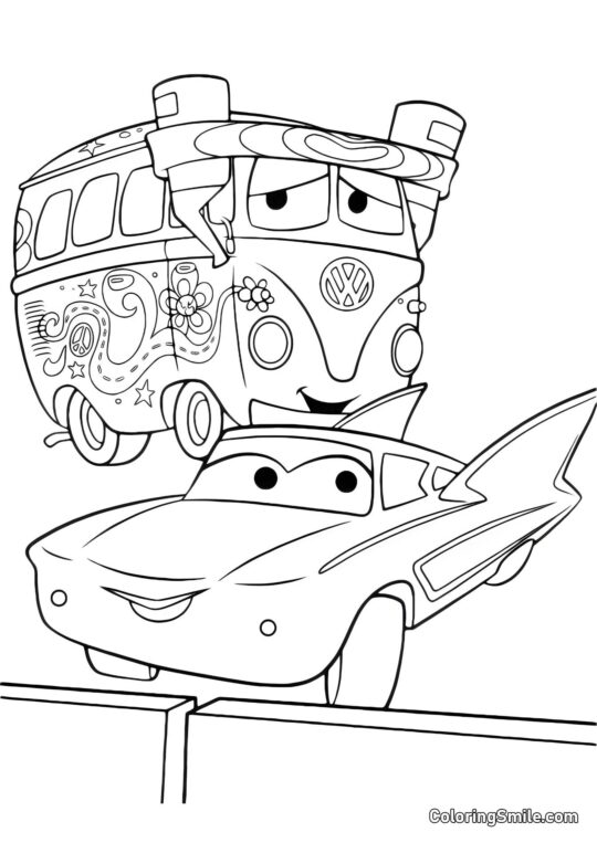 Філмор і Фло Філмор і Фло - Розмальовка