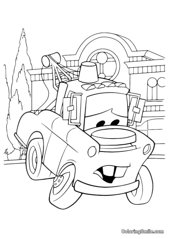 Сумний Матер Сумний Матер - Розмальовка