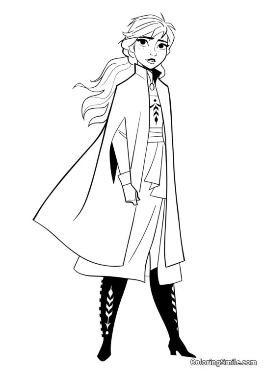 Принцеса Анна Принцеса Анна - Розмальовка