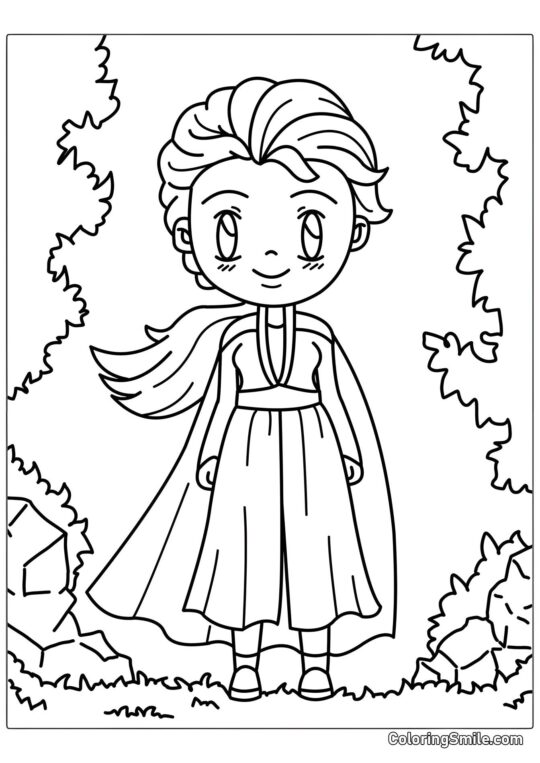 Кавайна Ельза Кавайна Ельза - Розмальовка